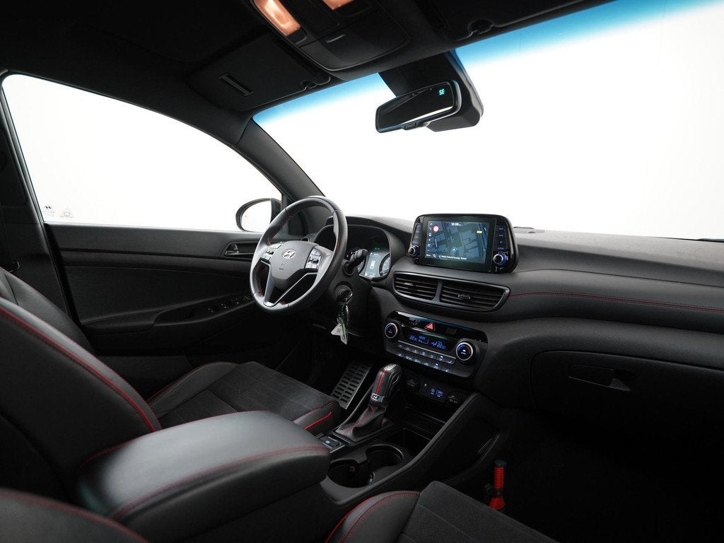 Hyundai Tucson 1.6 T-GDI N-Line | Trekhaak | Stoelverwarming, Auto's, Hyundai, 12 maanden, 15 km/l, Gebruikt, 4 cilinders