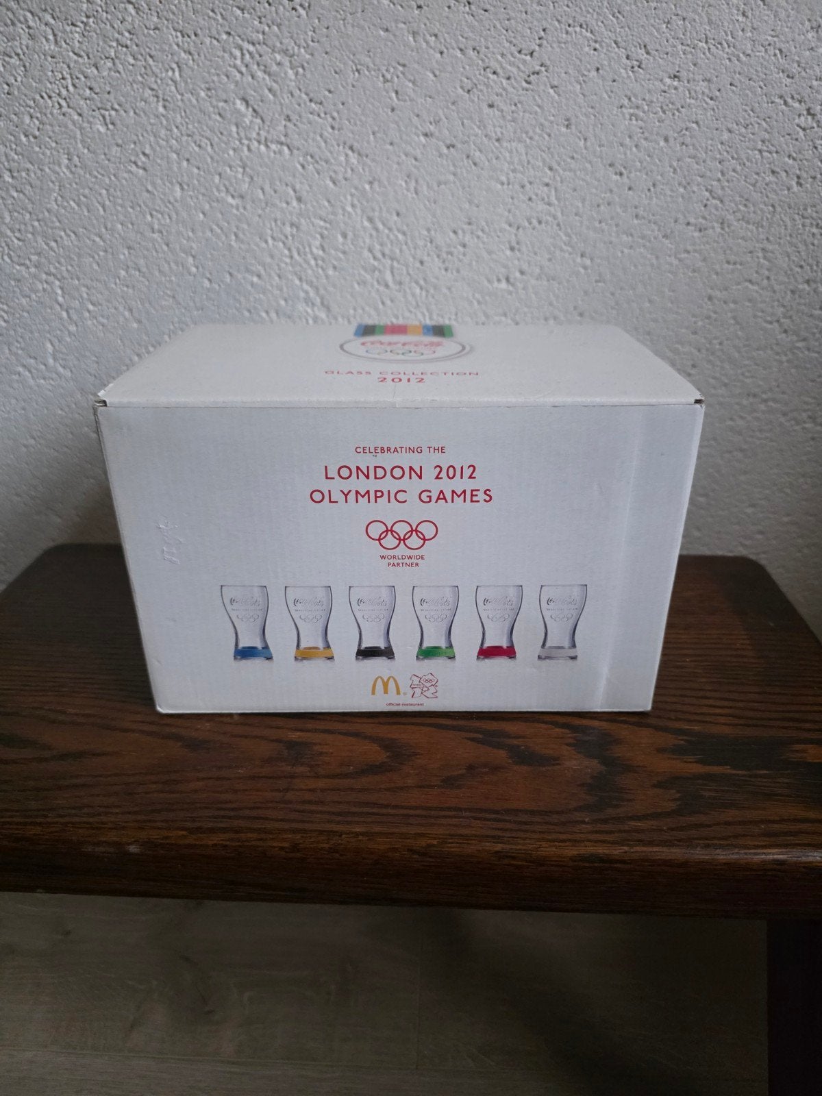 Coca-Cola Glazen Olympische Spelen 2012 Londen Set, Ophalen of Verzenden, Zo goed als nieuw