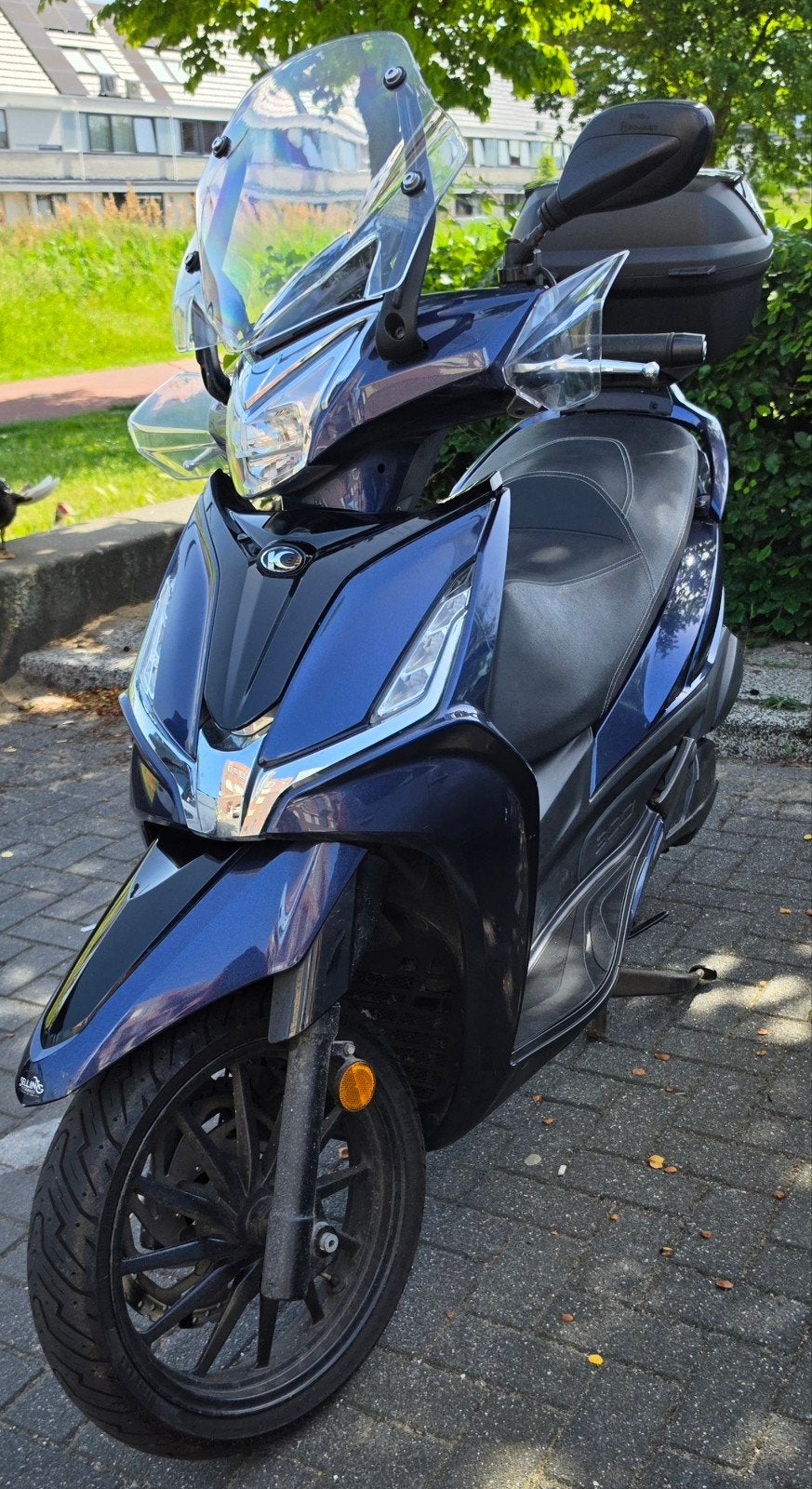 Motorscooter Kymco Agility 300i ABS 2022  2e Eigenaar, Ophalen, Zo goed als nieuw, Benzine