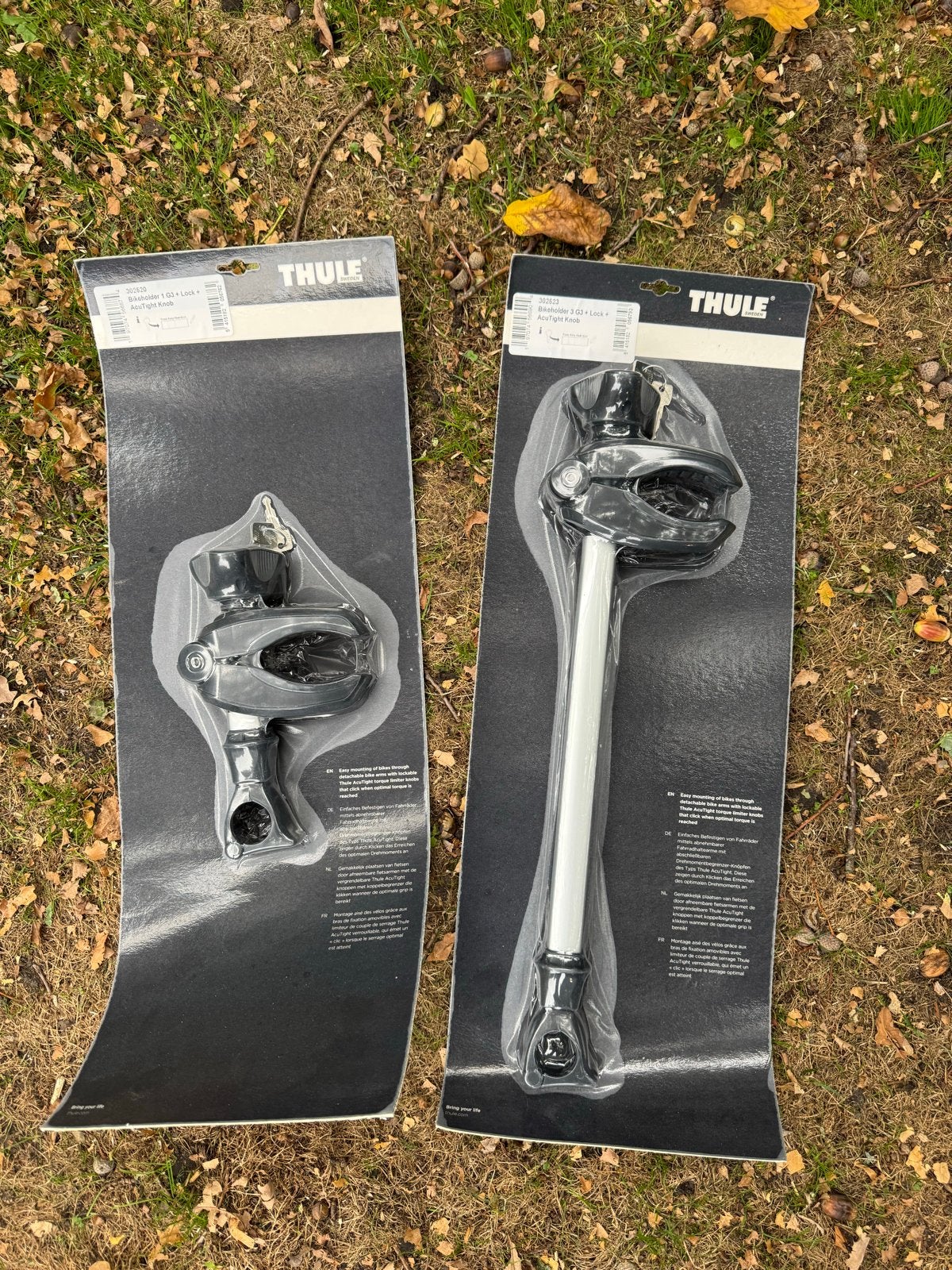 Thule Lift V16 Fietsendrager voor 2 fietsen - Camper, Auto diversen, Gebruikt, Brede banden, 2 fietsen, Achterklepdrager