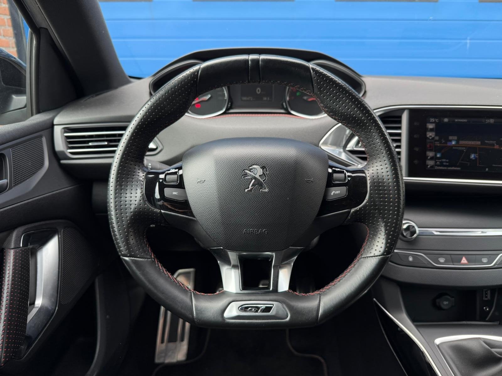 Peugeot 308 SW 1.6 e-THP GT 205 | NAP | Leer | Led | 18" LMV, Voorwielaandrijving, Euro 5, Gebruikt, 4 cilinders