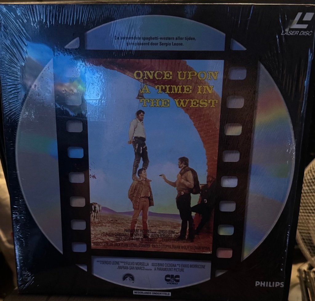 Once Upon a Time in the West LaserDisc PAL NL, Ophalen, Nieuw, Film, Overige typen