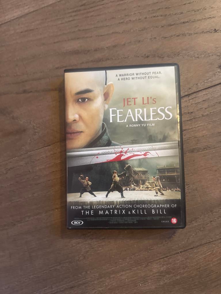 Jet Li's Fearless DVD, Vanaf 16 jaar, Ophalen of Verzenden, Gebruikt, Actie
