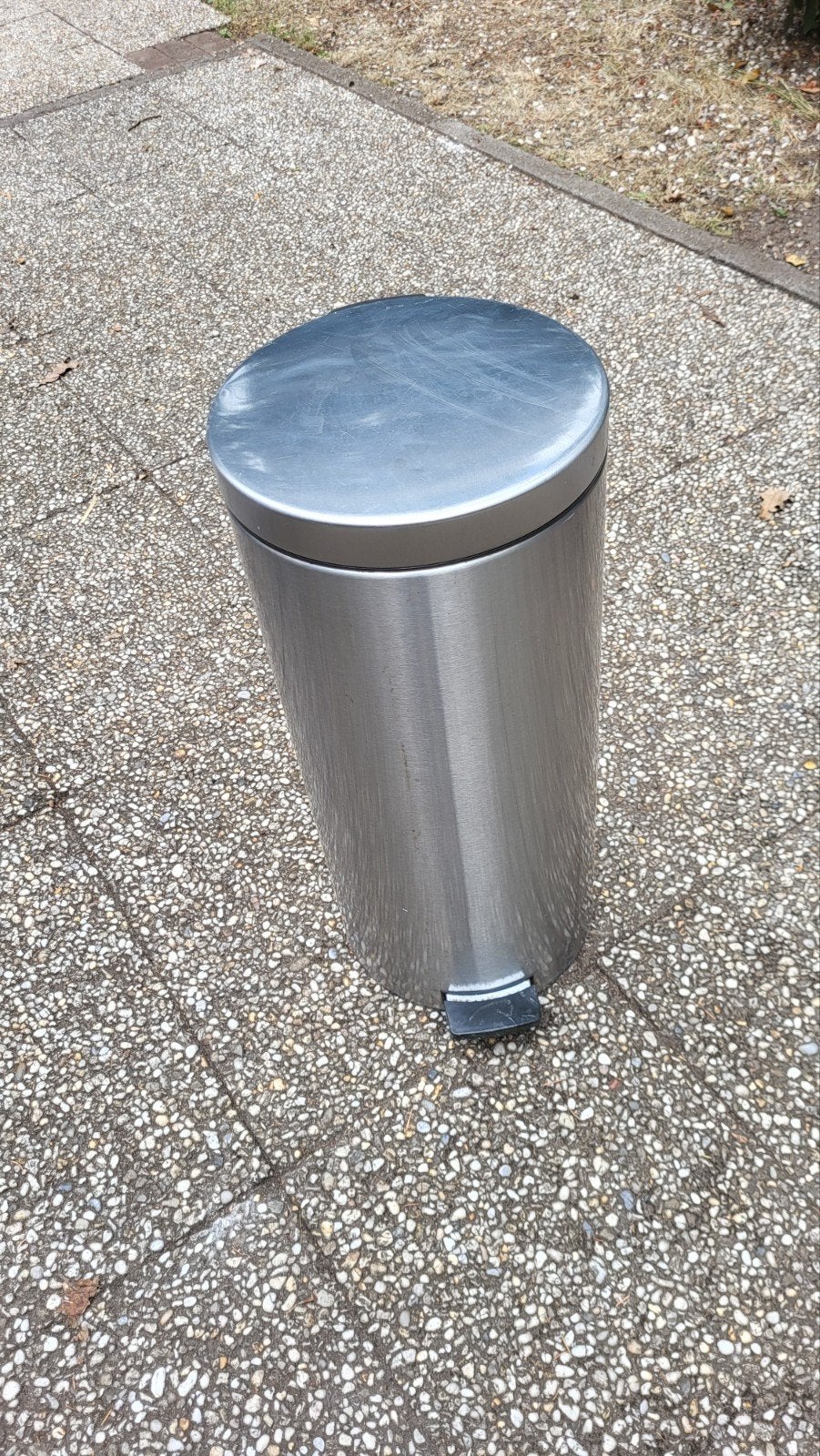 Brabantia pedaalemmer, RVS, 30 liter, Ophalen, 50 – 75, Gebruikt, Met pedaal