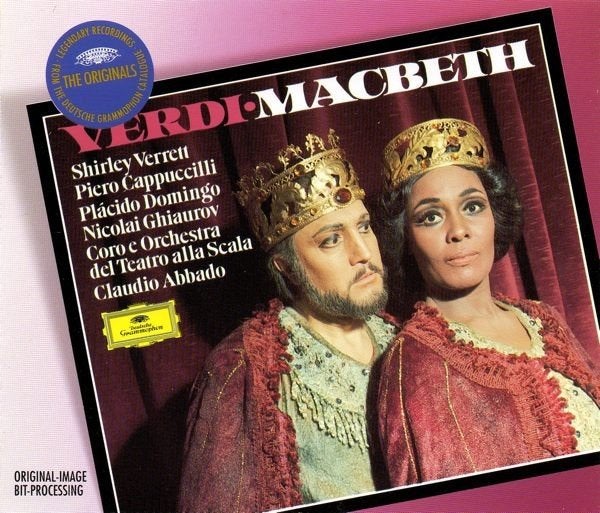 VERDI Macbeth 2 - CD DOMINGO ABBADO DG ORIGINALS NIEUWSTAAT, Cd's en Dvd's, Ophalen of Verzenden, Romantiek, Zo goed als nieuw