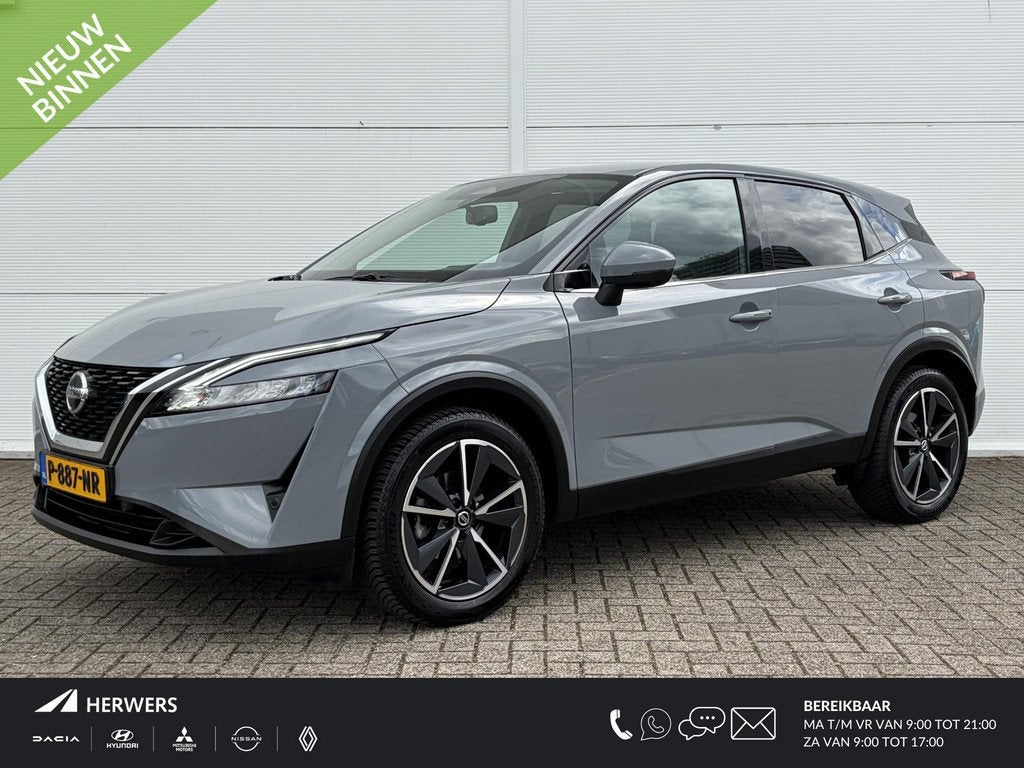 Nissan Qashqai 1.3 MHEV N-Style / Trekhaak ( 1400 kg ) / App, Auto's, Nissan, Voorwielaandrijving, 1304 kg, Stof, Gebruikt