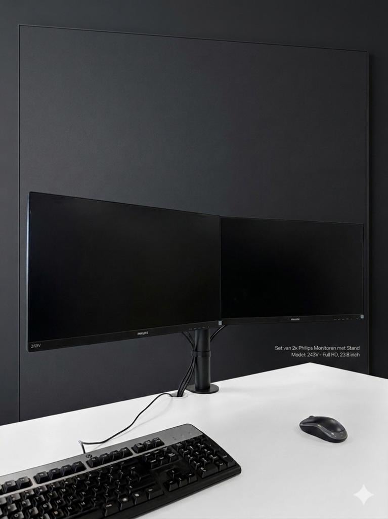 32x Beeldscherm + 16x Dual Monitorbeugel (Los of Partij!), Computers en Software, Monitoren, IPS, Full HD, Ophalen of Verzenden
