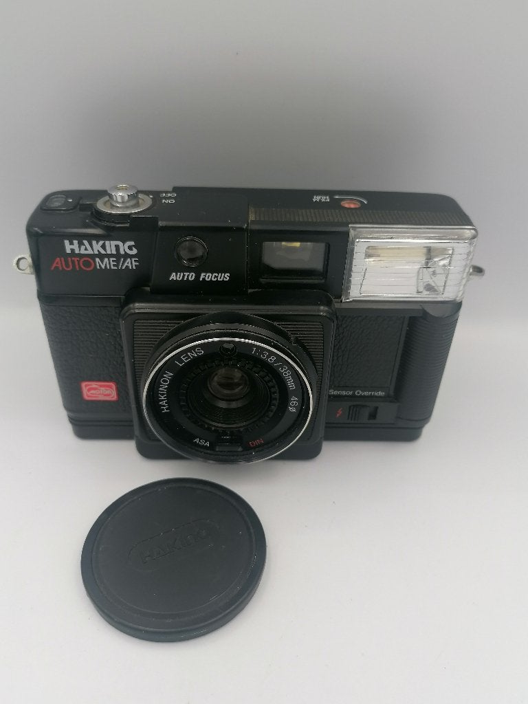 Haking Auto ME AF vintage analog camera, Ophalen of Verzenden, Compact, Overige Merken