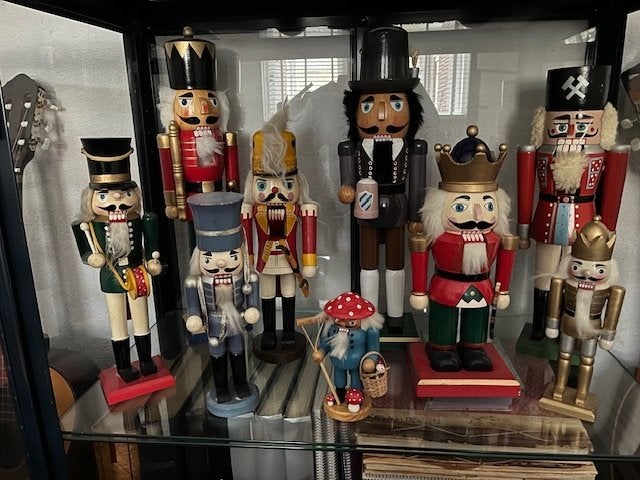 verzameling vintage notenkraker poppen, Ophalen, Pop/figuur, Hout
