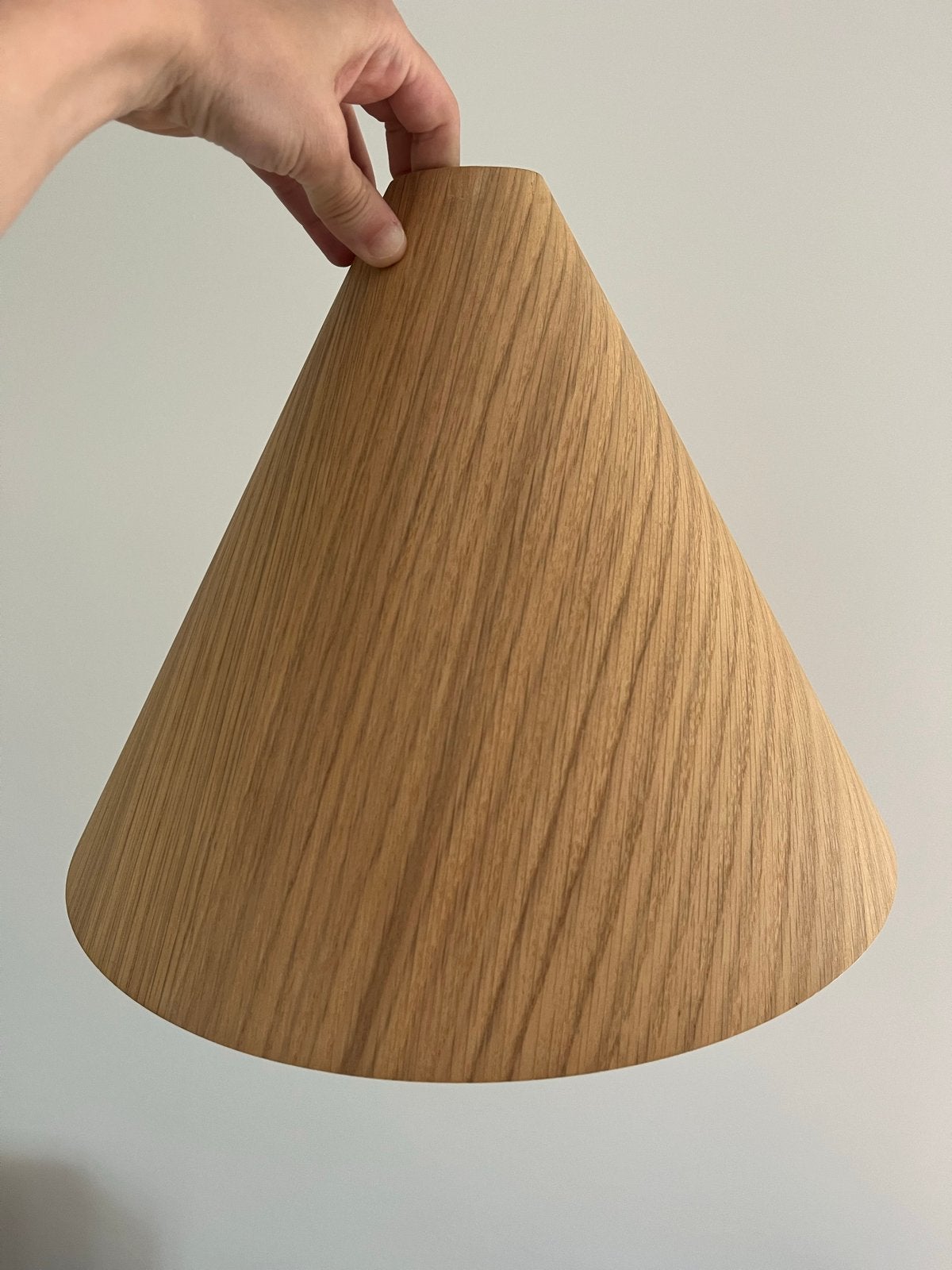 HAY 30 Degrees Medium Hanglamp - Natuurlijk Eiken, Hanglamp, Bruin, Rond, Nieuw