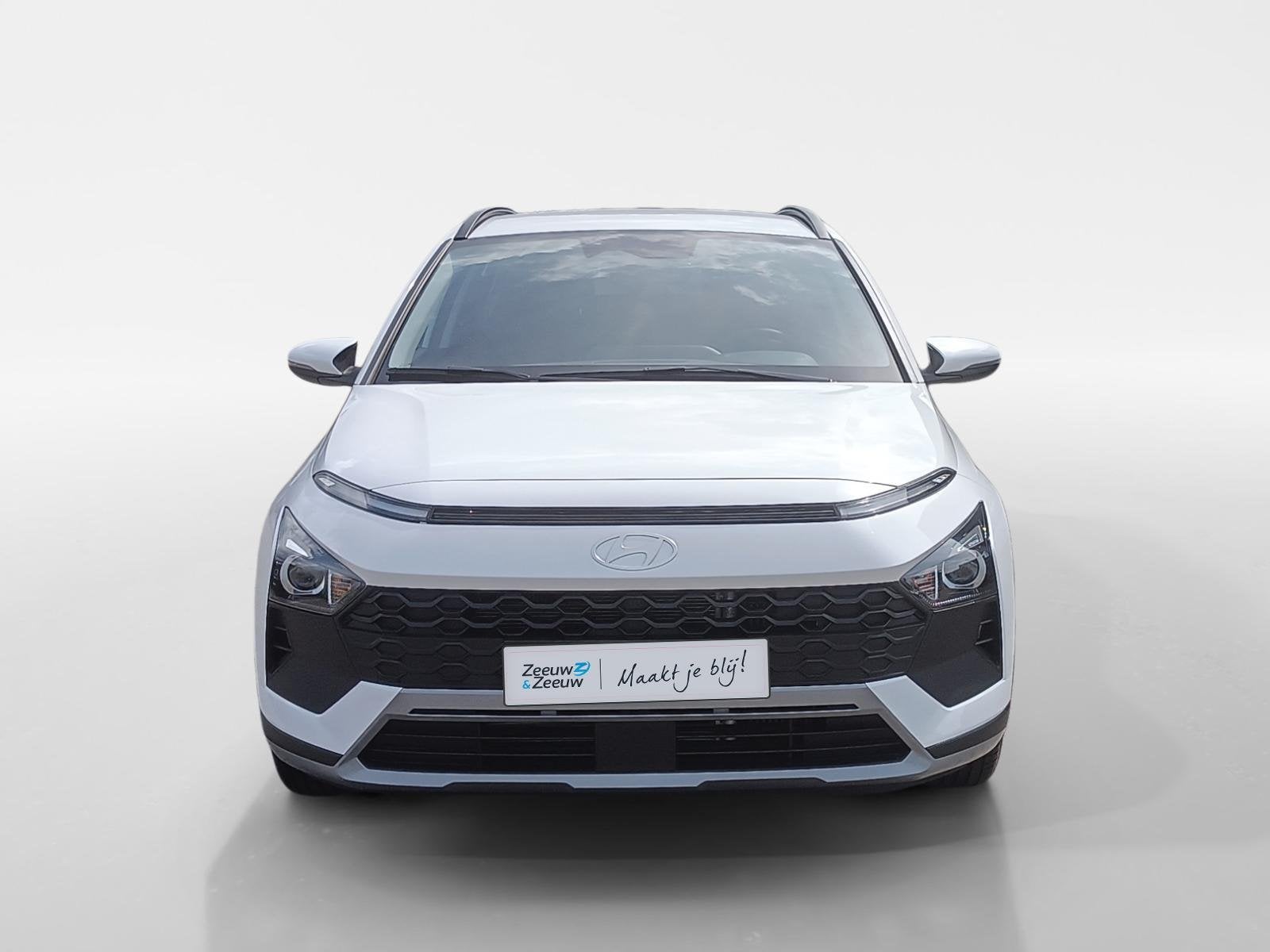 Hyundai Bayon 1.0 T-GDI E-Motion | Navigatie | Parkeercamera, Auto's, Voorwielaandrijving, 12 maanden, Wit, Bedrijf