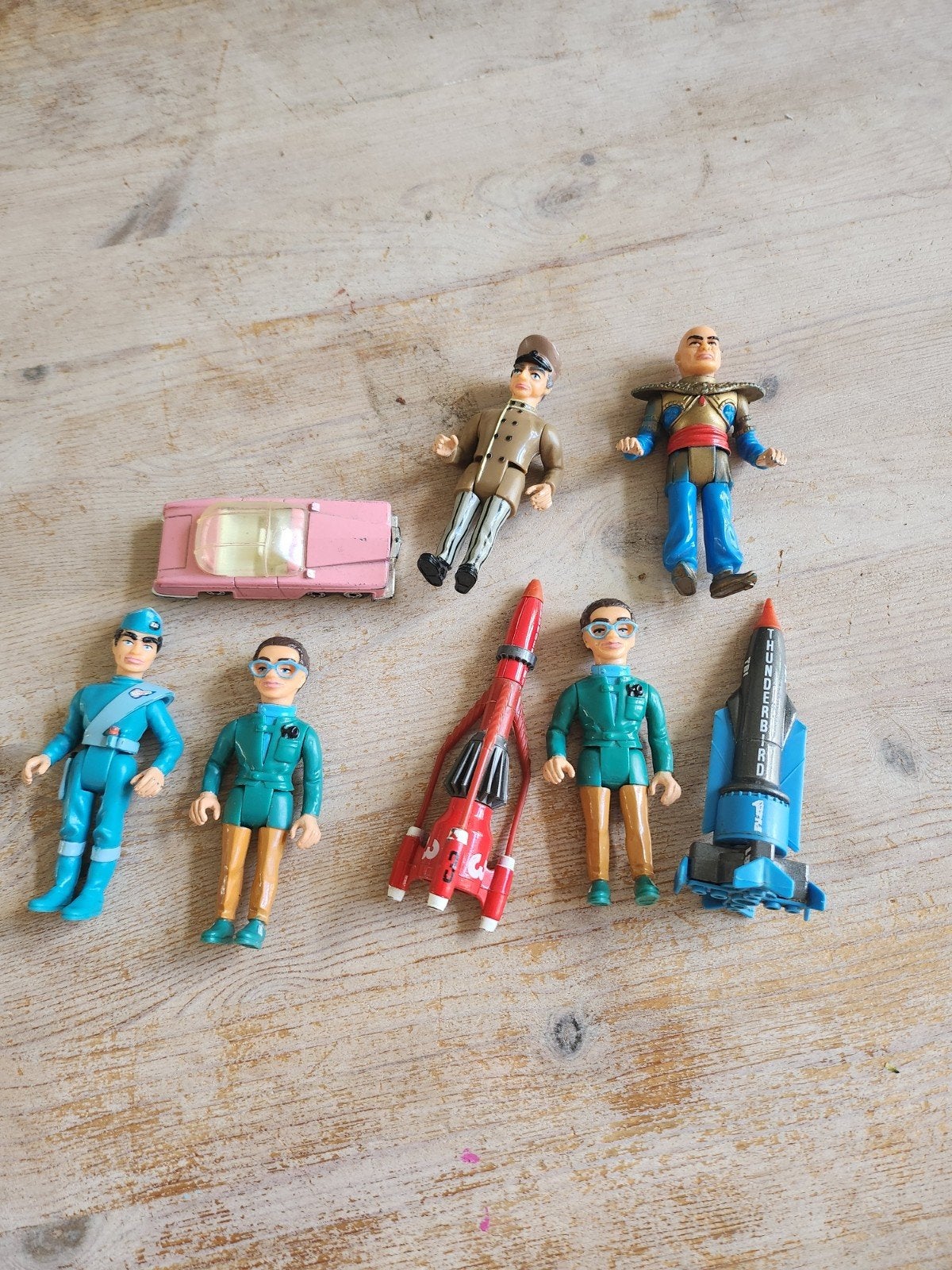 Thunderbirds set, Verzamelen, Ophalen of Verzenden, Gebruikt