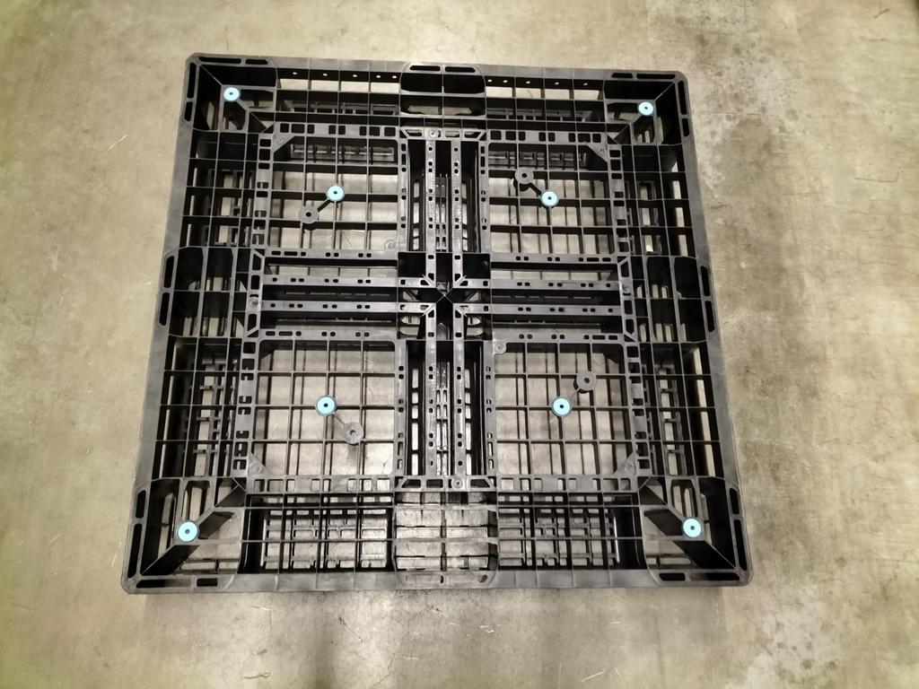 20x Kunststof Pallets 110x110cm - Duurzaam & Stapelbaar, Ophalen, Overige houtsoorten, Minder dan 200 cm, Pallet
