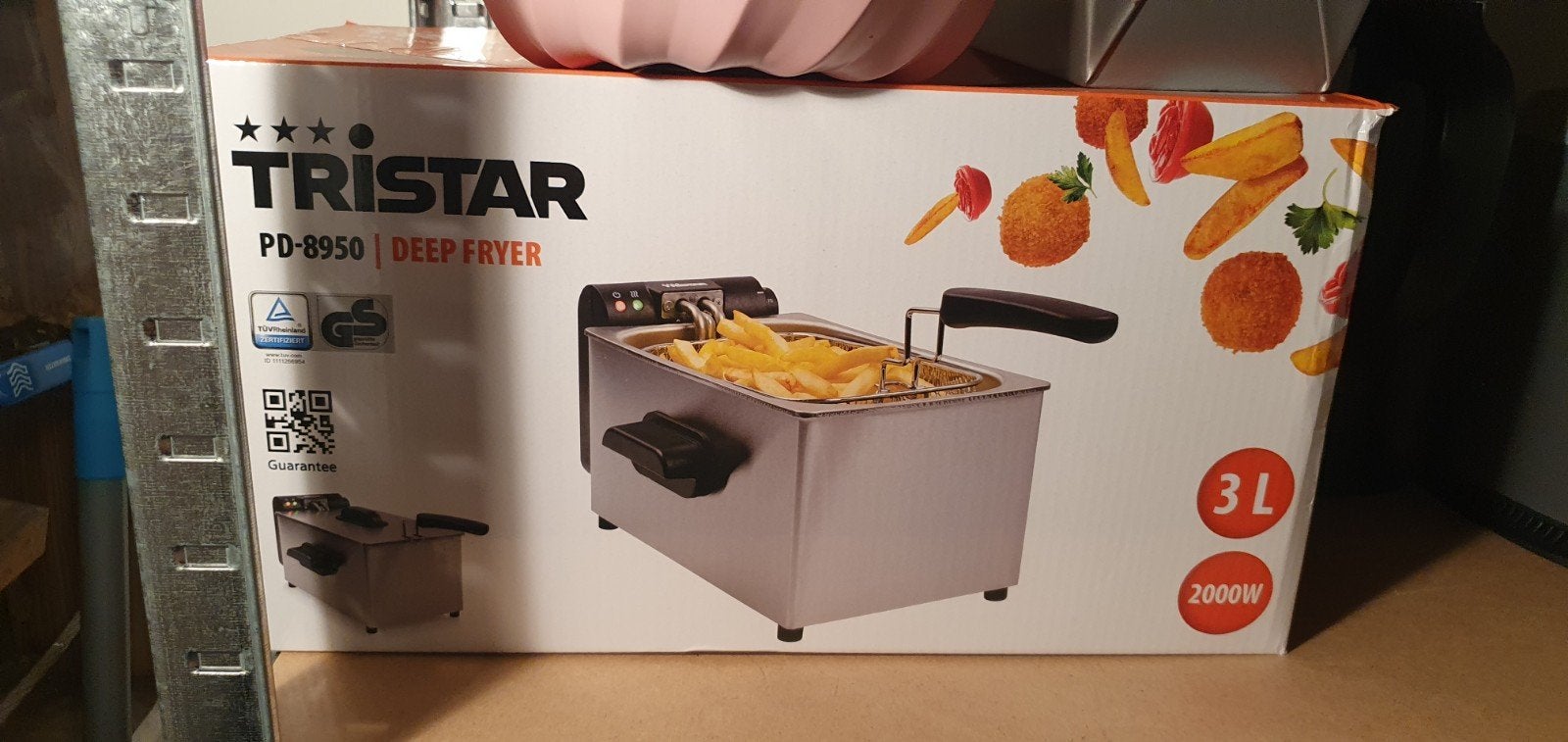 tristar  friteuse, nieuw in doos, Ophalen of Verzenden, Nieuw
