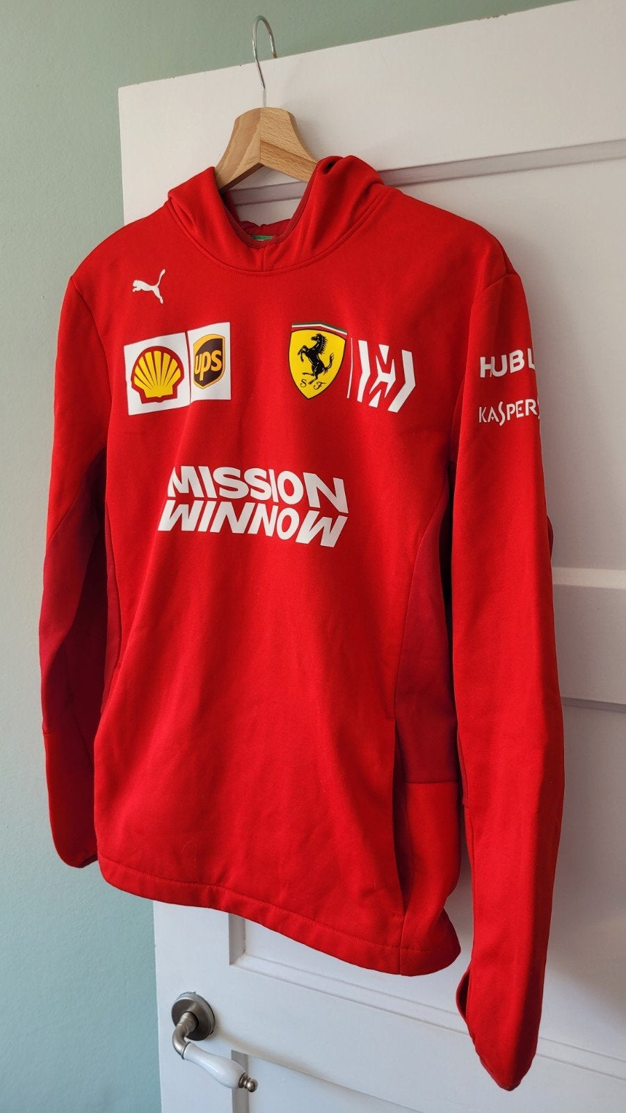 Puma Ferrari Hoodie Rood Maat S, Ophalen of Verzenden
