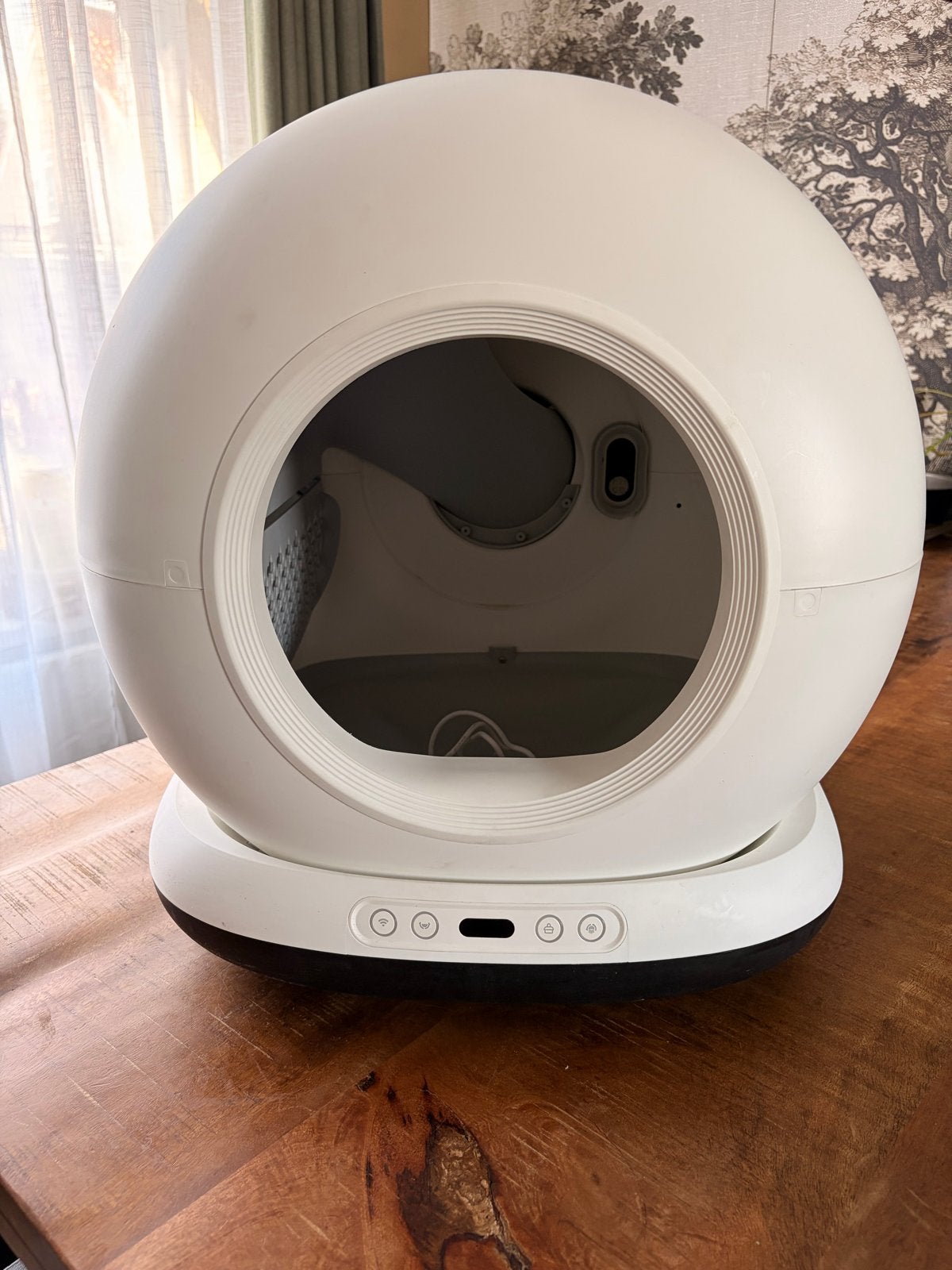 Zedar automatische kattenbak, Ophalen, Zelfreinigend, Zo goed als nieuw, Open