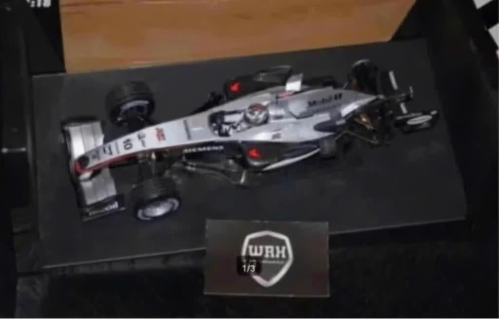 1:18 SCHADE F1 MCLAREN #10 MONTOYA Minichamps zie info WRH, Verzenden, Gebruikt, Auto, MiniChamps