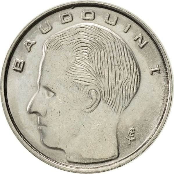 Belgie, 1 frank uit 1991, Ophalen of Verzenden, België, Losse munt