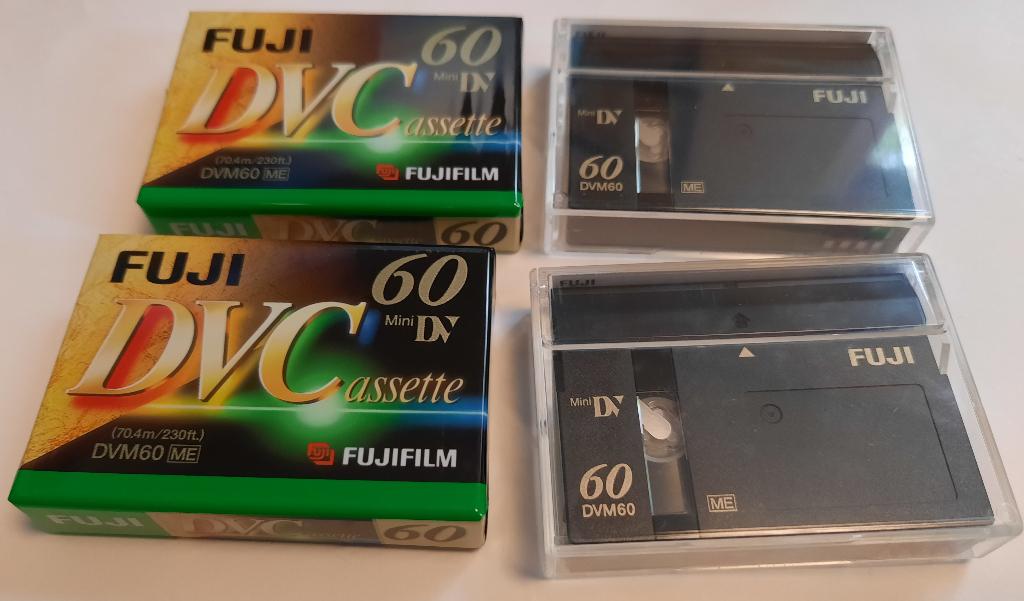 FUJI DVC miniDV tapes, 2 t/m 25 bandjes, Overige genres, Ophalen of Verzenden, Origineel