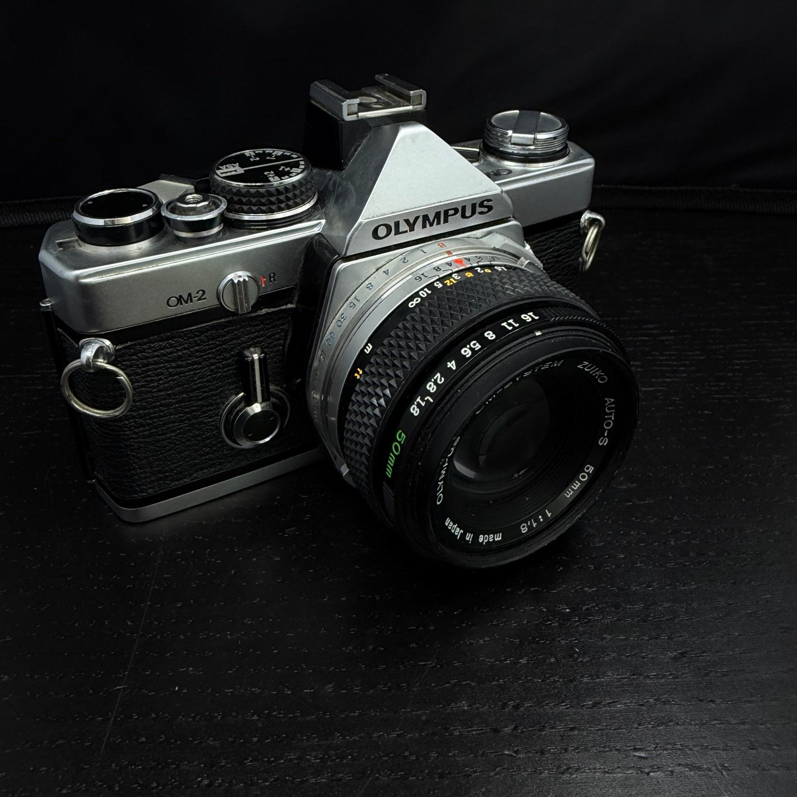 Olympus OM-2 met Zuiko Auto-S 50mm f/1.8 - Werkend, Audio, Tv en Foto, Fotocamera's Analoog, S, Spiegelreflex, Ophalen of Verzenden