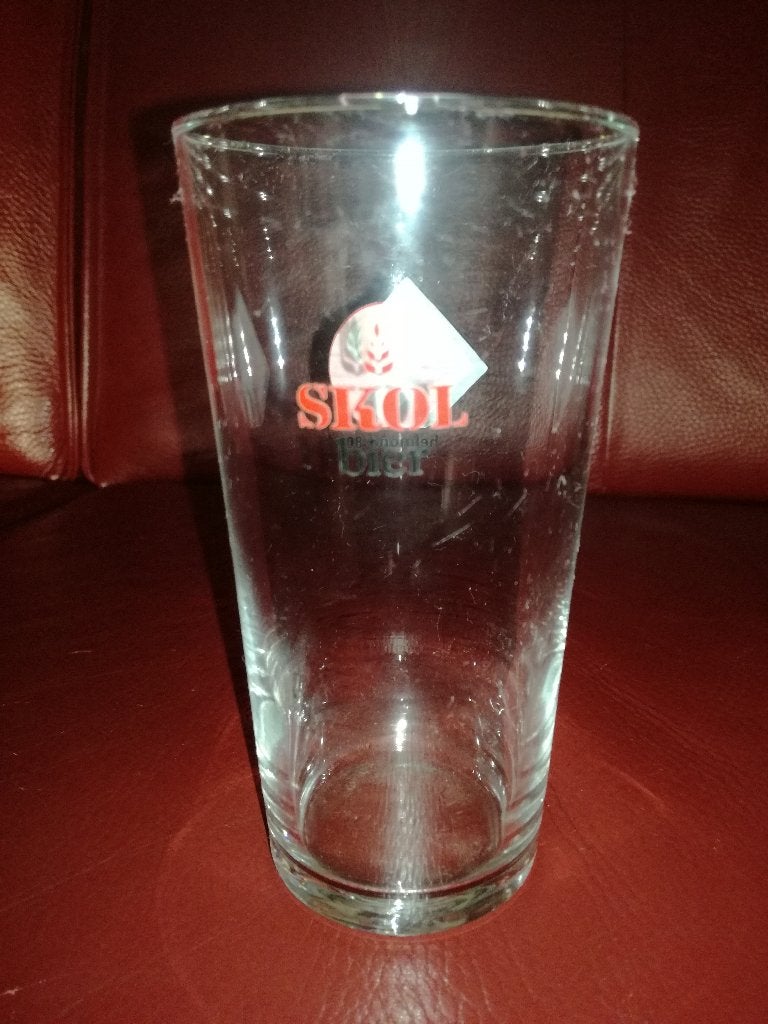 Helmond 800 jaar (1978) Skol bierglas, Ophalen of Verzenden, Nieuw, Glas of Glazen, Overige merken
