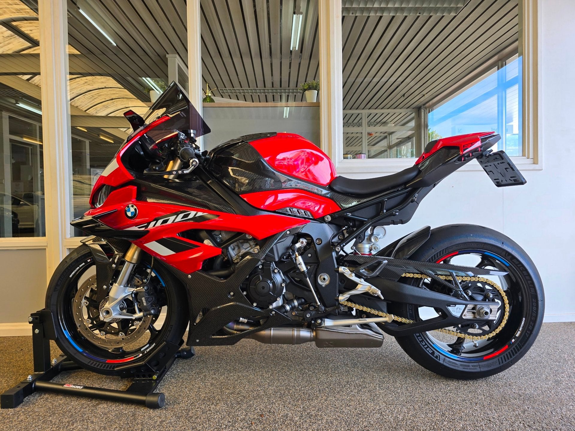 BMW S1000RR M-Pakket Carbon Velgen Akra Full Options, Bedrijf, Handvatverwarming, Sport, Meer dan 35 kW