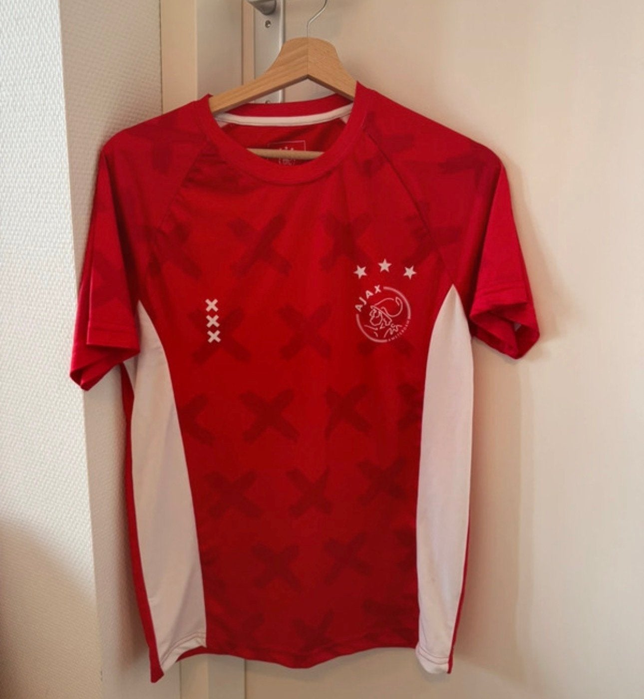 Ajax Thuisshirt Rood Maat M, Ophalen, Zo goed als nieuw, Maat 48/50 (M), Rood