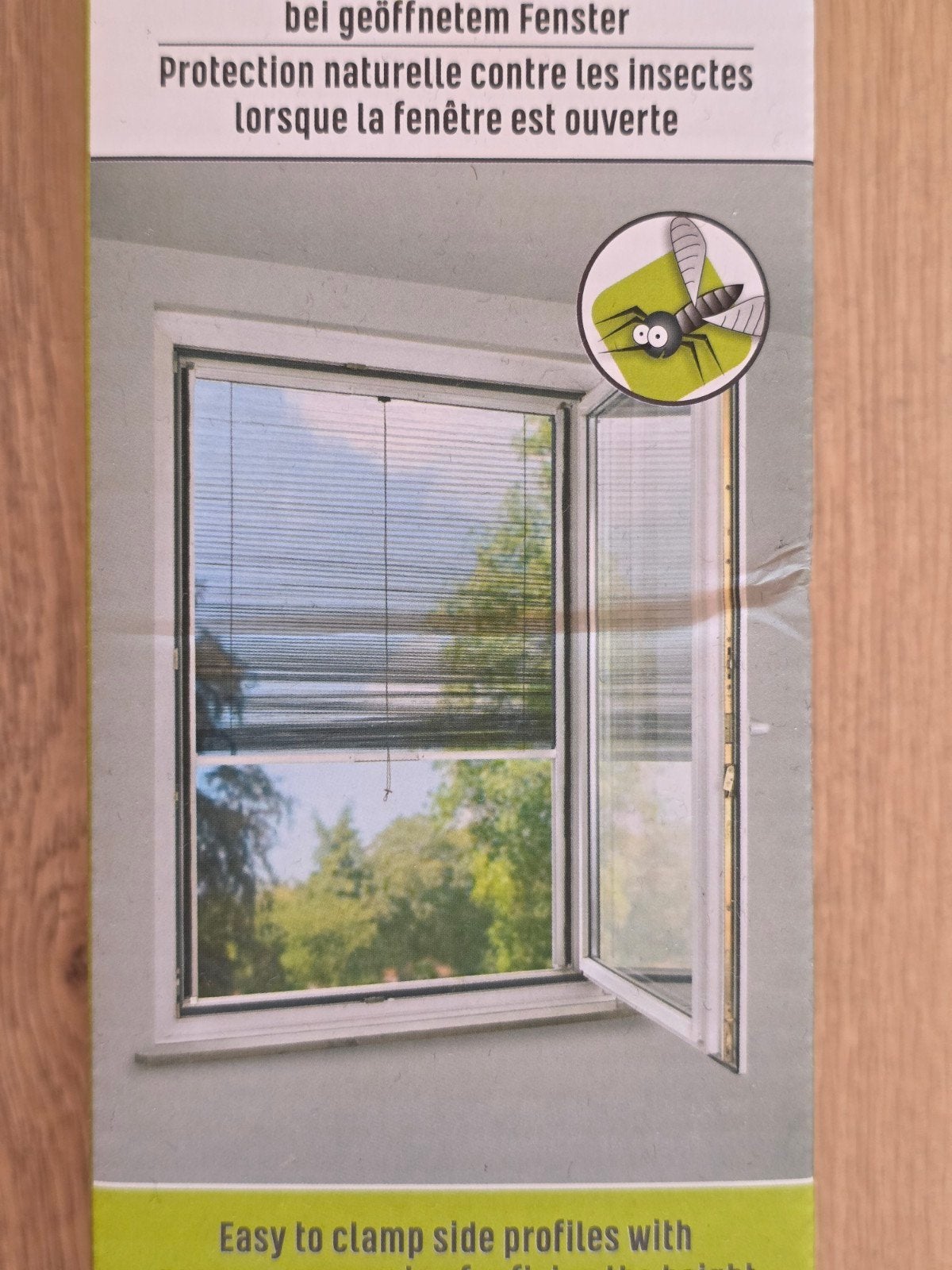 Plissé insectenhor / Pleated insect screen – nieuw / new, Ophalen, Nieuw