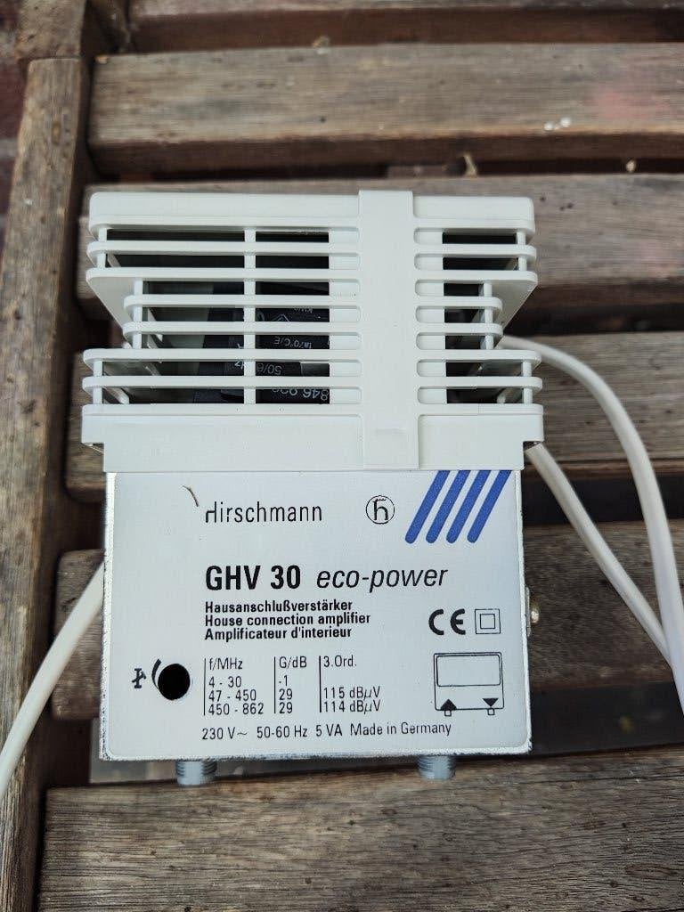 HIRSCHMANN ANTENNEVERSTERKER GHV30 ECO-POWER, Ophalen of Verzenden, Zo goed als nieuw
