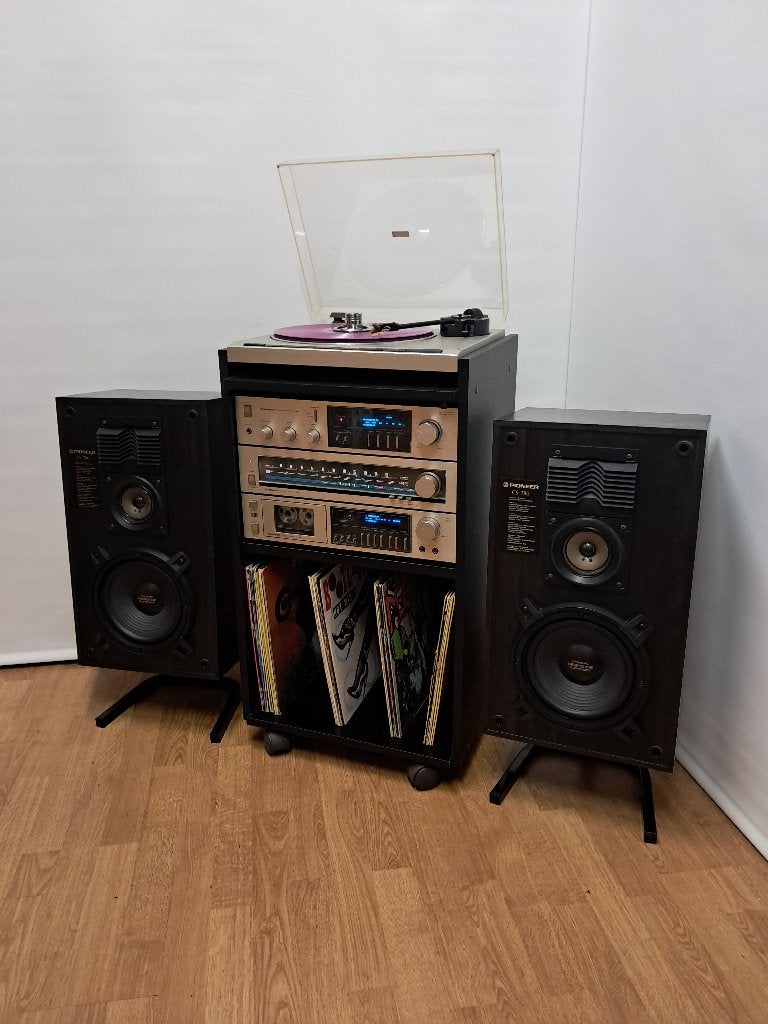 Pioneer Blue-Line Vintage stereo-set from the 80's, Audio, Tv en Foto, Stereo-sets, Losse componenten, Zo goed als nieuw, Ophalen