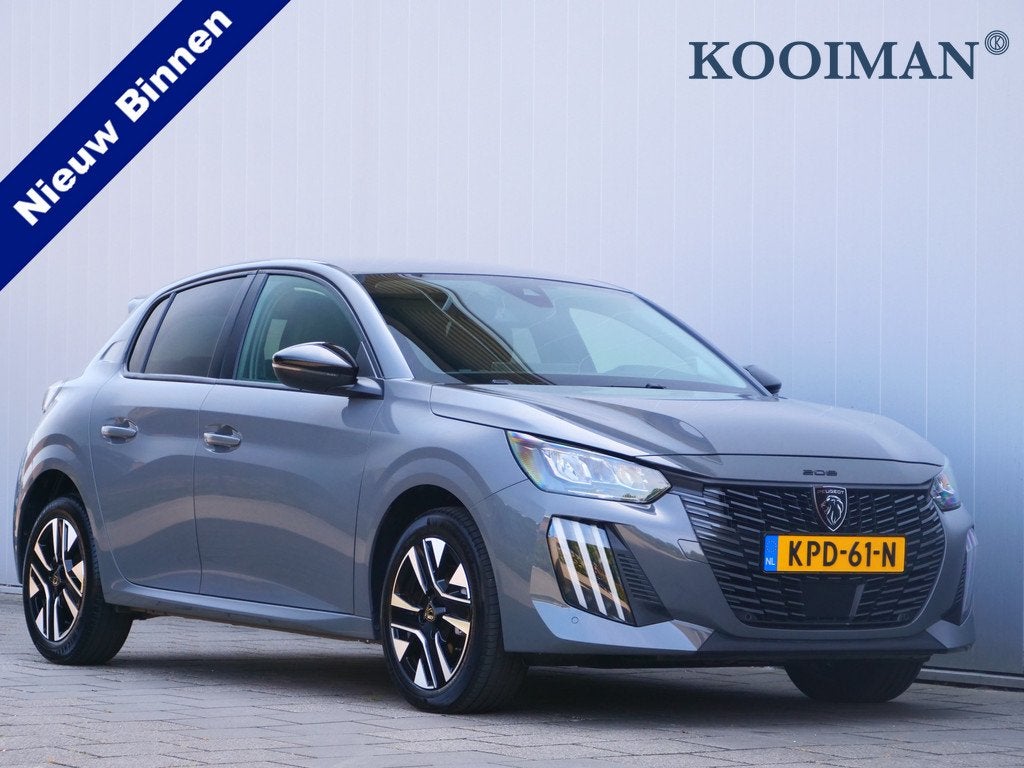 Peugeot 208 1.2 Hybrid 110 e-DCS6 Allure 110 Pk Automaat App, Auto's, Peugeot, Gebruikt, 1199 cc, Hybride Elektrisch/Benzine, Automatische klimaatregeling