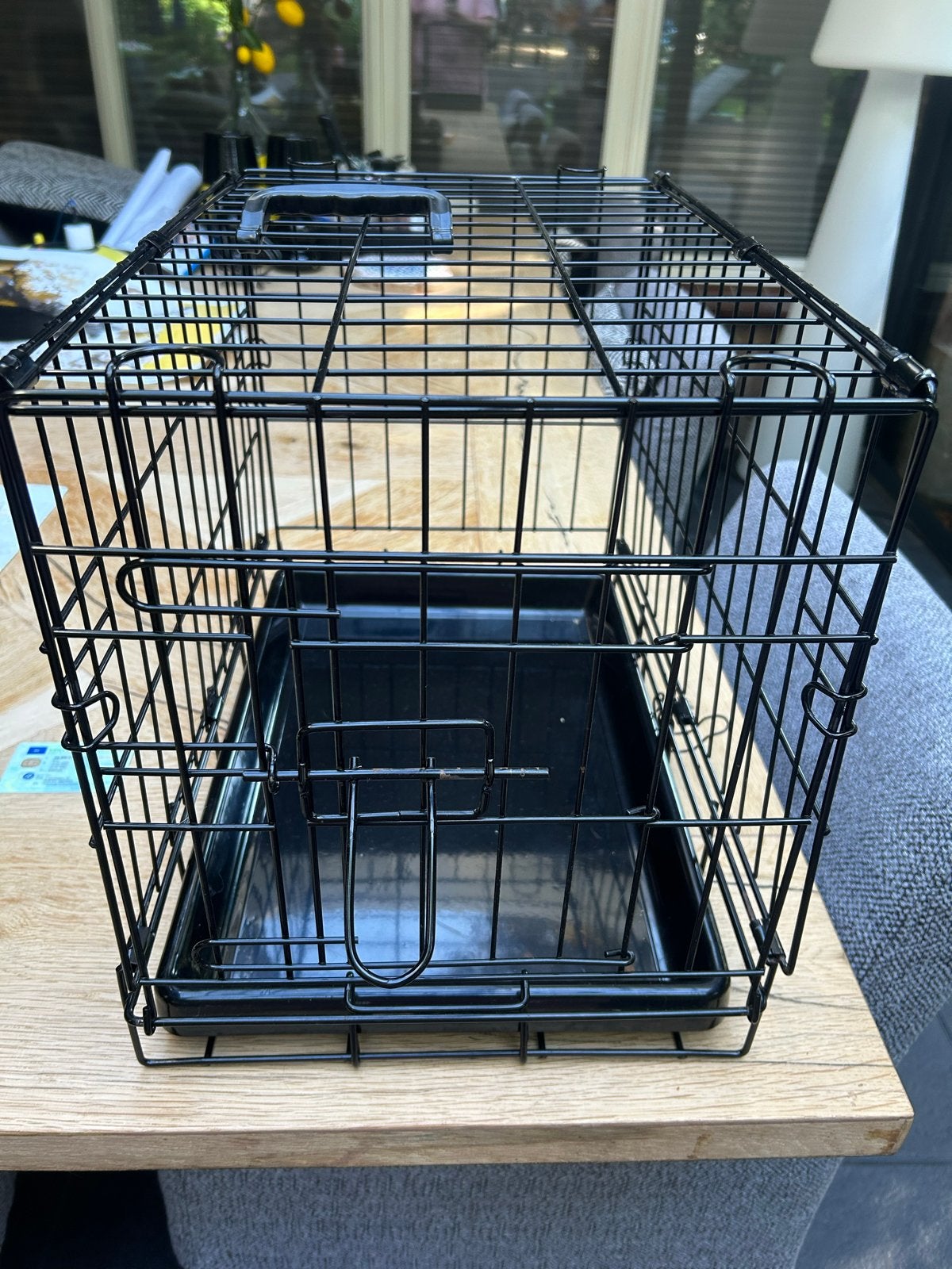 Bench voor pup of kleine hond, Ophalen, Zo goed als nieuw