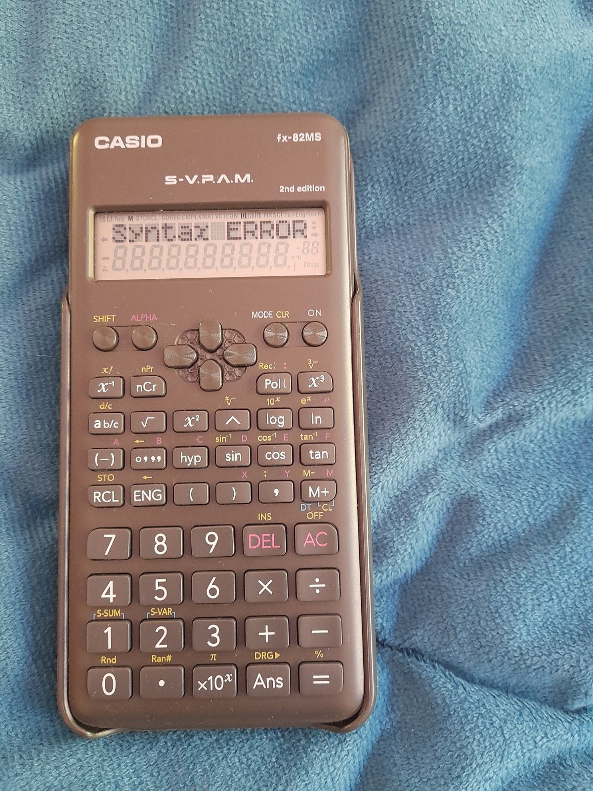 CASIO CALCULATOR ALS NIEUW, Ophalen