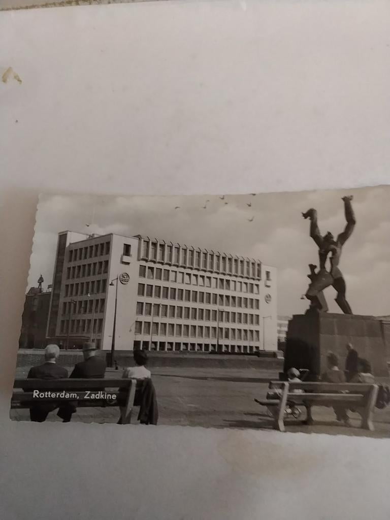 ROTTERDAM.  ZADKINE, Verzamelen, Ansichtkaarten | Nederland, Ophalen of Verzenden, Voor 1920, Zuid-Holland