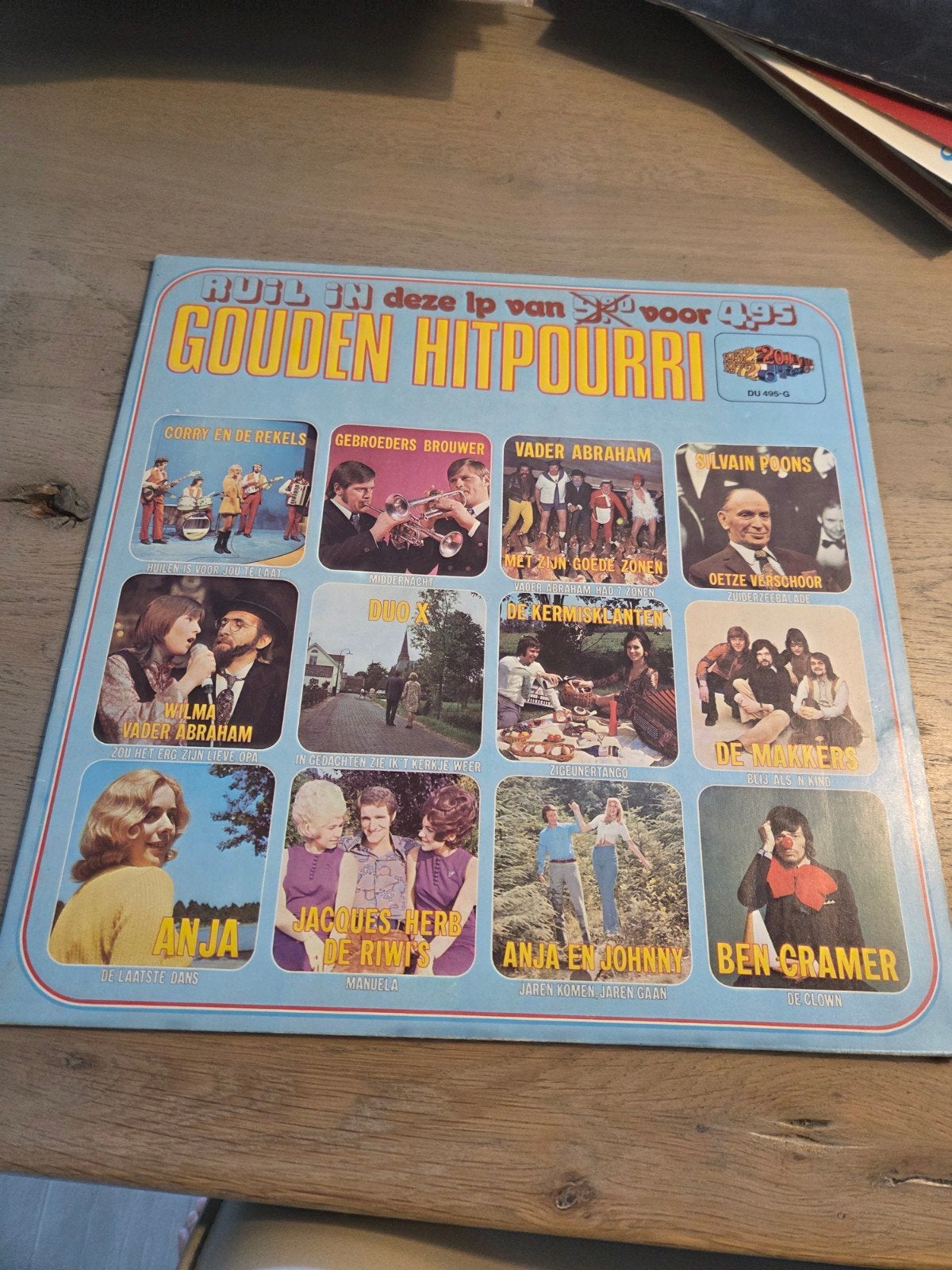 Gouden Hitpourri LP - Diverse Artiesten, Cd's en Dvd's, Vinyl | Nederlandstalig, LP, Gebruikt, Ophalen of Verzenden, Pop