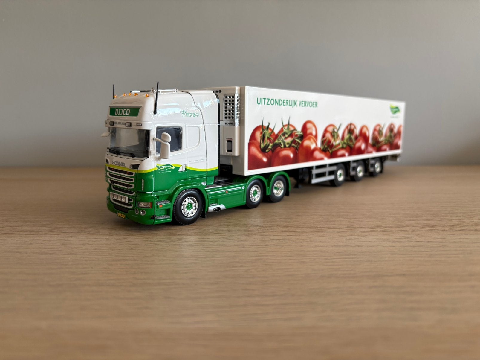 Tekno Scania R Serie 6x2 Dijco Eda Trans, Ophalen, Nieuw, Bus of Vrachtwagen, Tekno