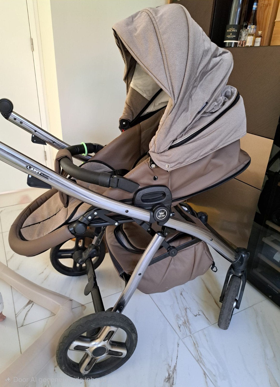 Tako Laret Classic 2-in-1 Combiwagen - Bruin & Compleet, Ophalen of Verzenden, Gebruikt, Combiwagen, Met reiswieg