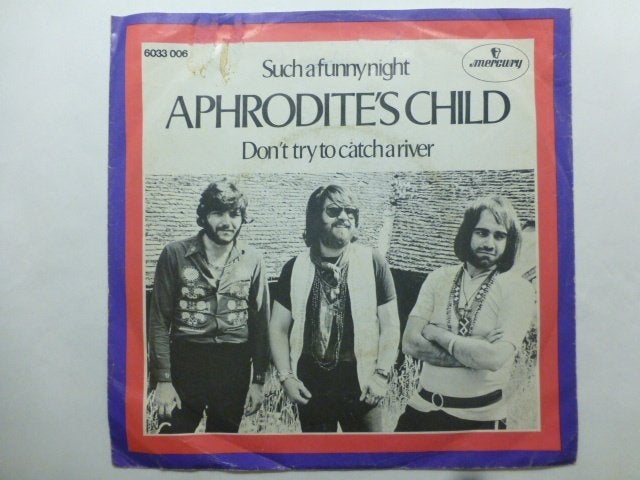 Aphrodite's Child. Such a funny night./ Don't try to catch a, Cd's en Dvd's, Ophalen of Verzenden, Gebruikt, 7 inch, Pop