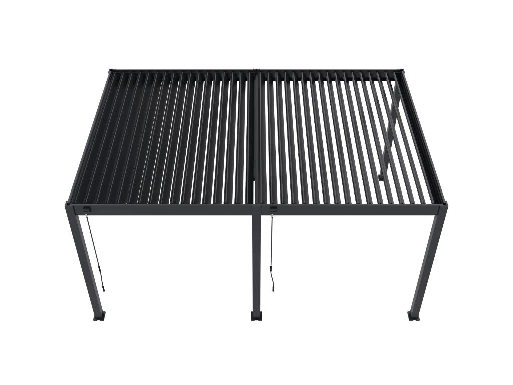Orion Deluxe overkapping - 360x530 cm - Antraciet, Ophalen, Nieuw