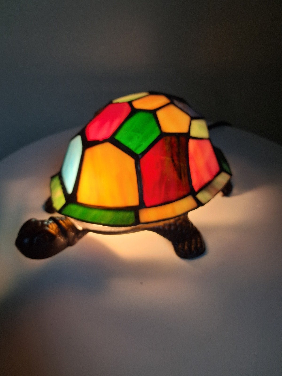 Schildpad Tiffany Lamp, Ophalen of Verzenden