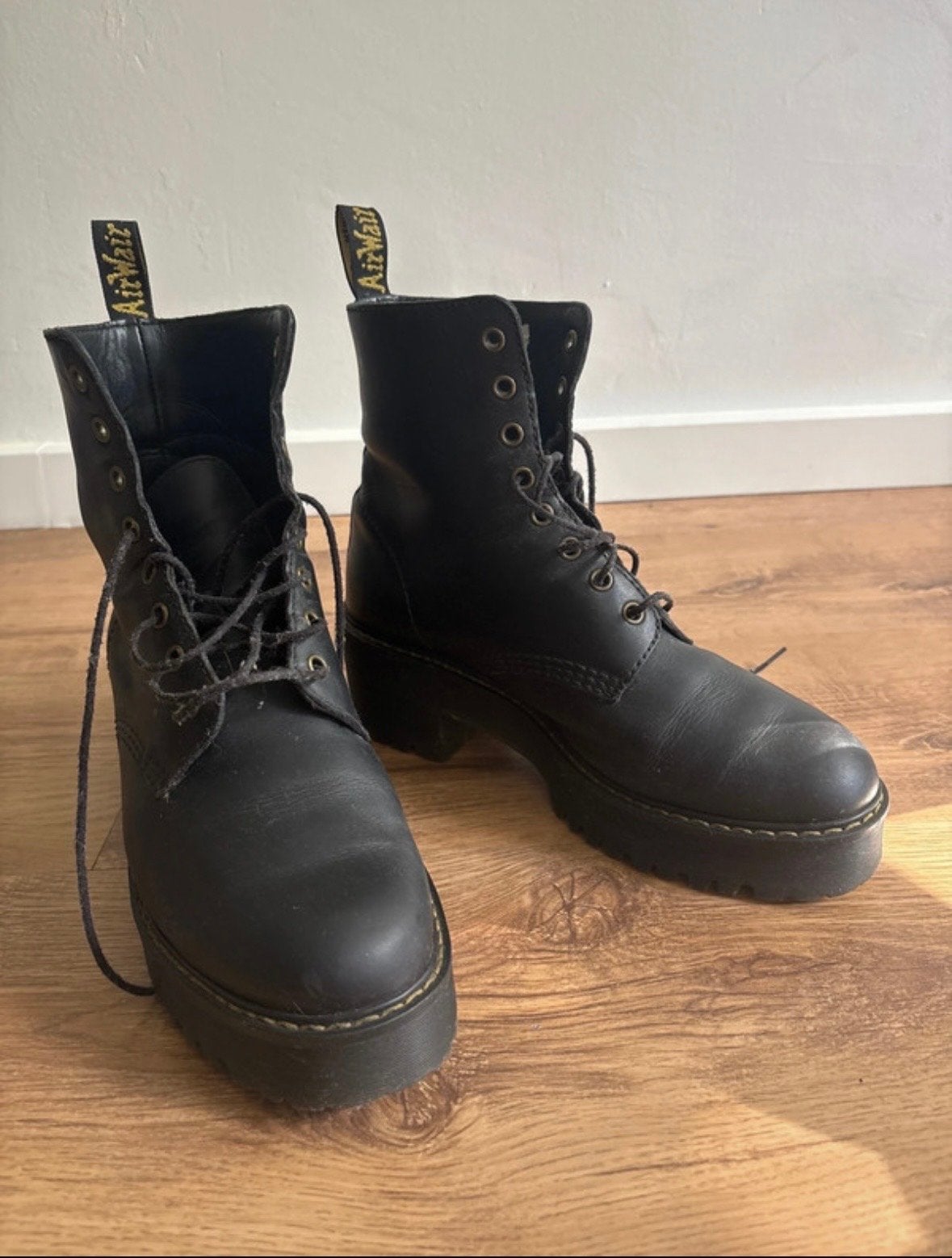 Dr. Martens Shriver Hi laarzen - Maat 41, Zwart, Lage of Enkellaarzen, Ophalen of Verzenden, Dr. Martens