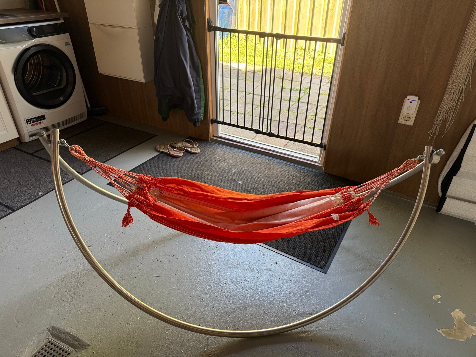 Baby hangmat met frame - Comfortabel en veilig, Kinderen en Baby's, Overige Kinderen en Baby's, Ophalen, Gebruikt