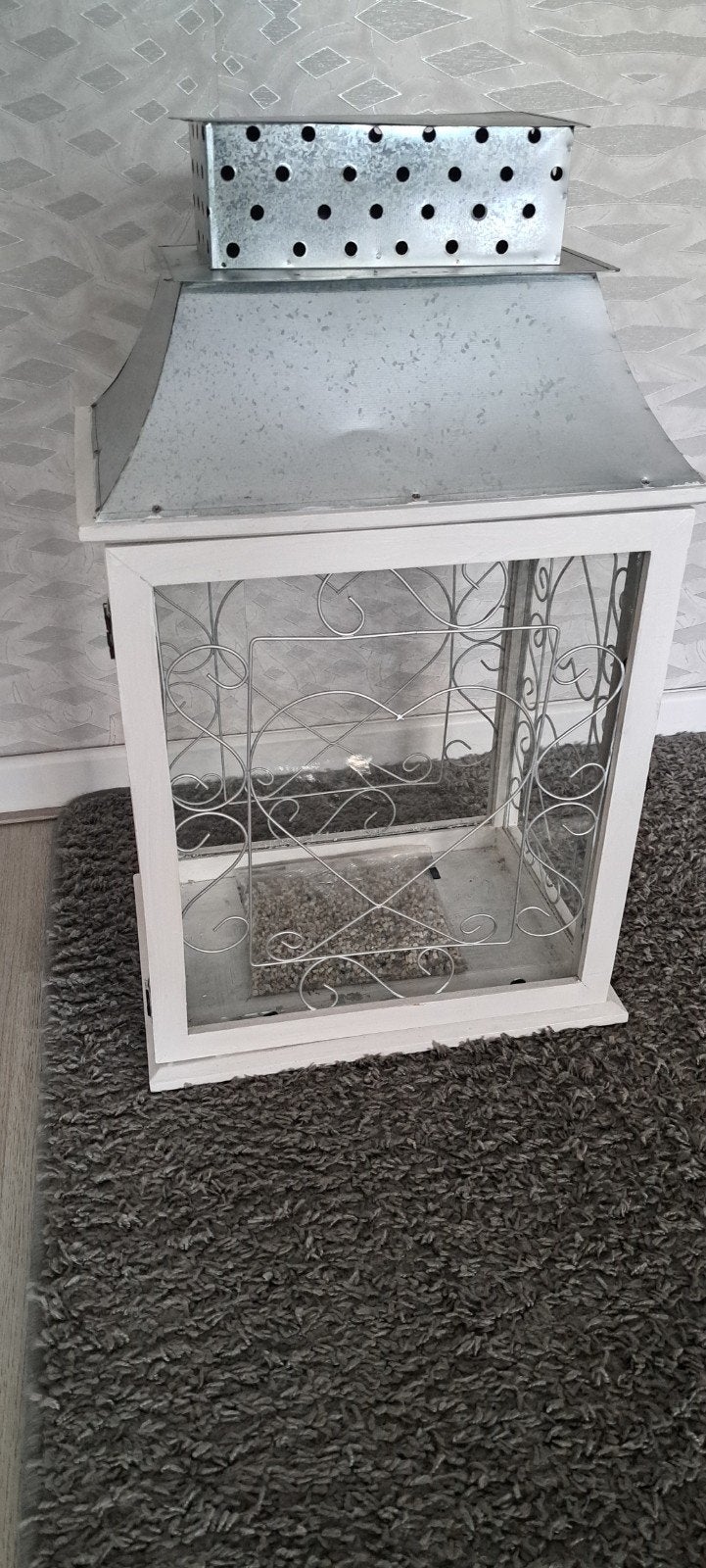Decoratief vitrine kastje / lantaarn, Ophalen, Minder dan 50 cm, Minder dan 25 cm, Minder dan 100 cm