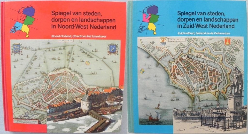 steden dorpen landschappen in Noord-West Zuid-West Nederland, Ophalen of Verzenden, Gelezen