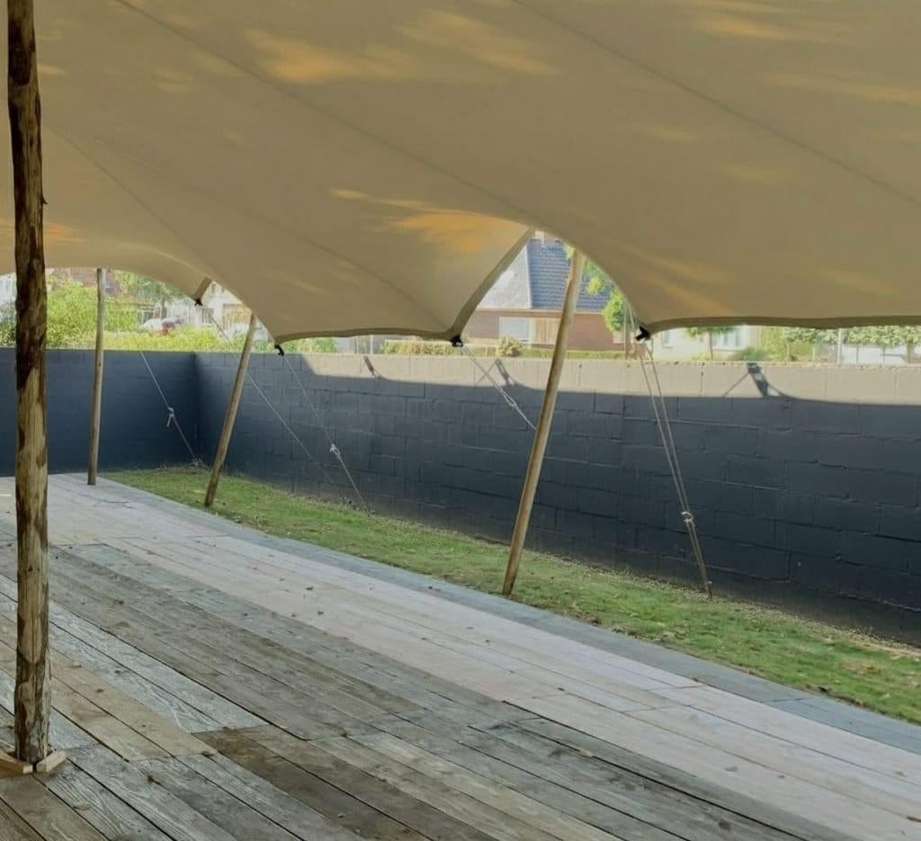 Stretchtent + Vloer huren (COMBI DEAL), Verzenden, Nieuw