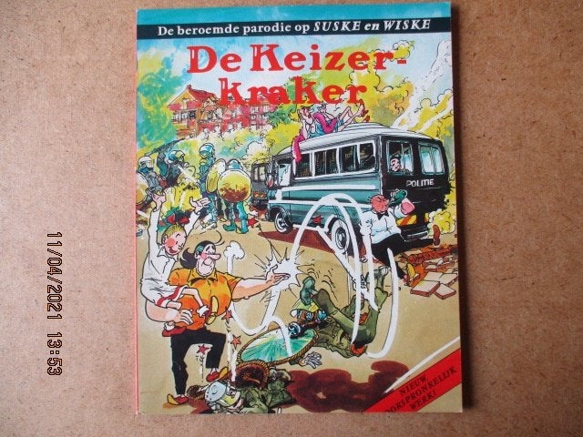adv0965 suske en wiske de keizerkraker 3, Boeken, Eén stripboek, Ophalen, Gelezen