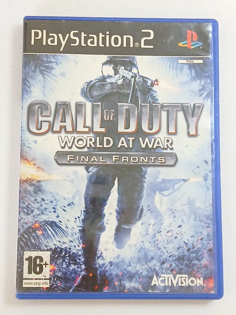 Call of Duty World at War-Final Fronts - PS2 - PAL, Sony Interactive Entertainment Network Europe Limited, Shooter, Verzenden