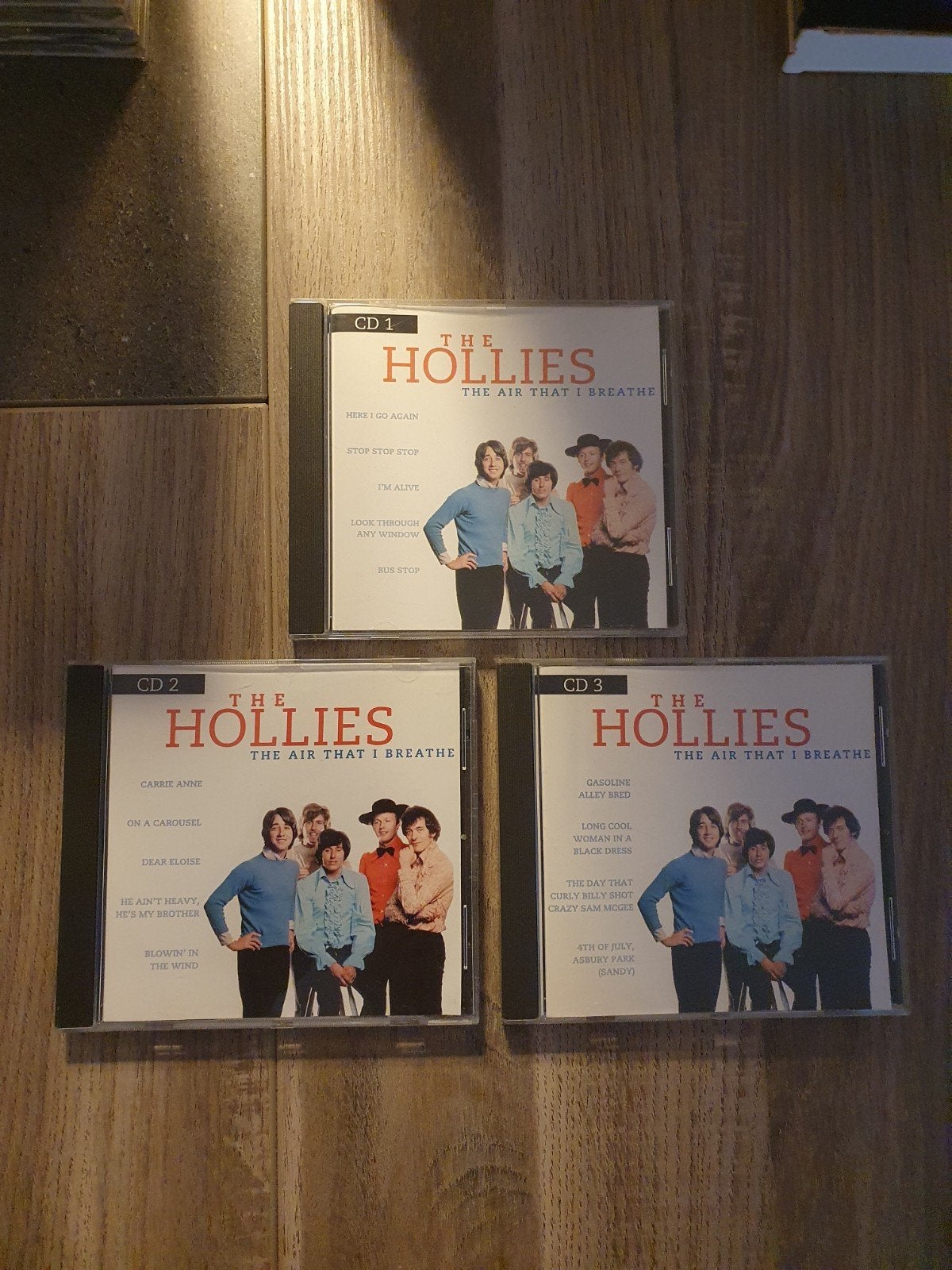 3x cd the hollies, Ophalen of Verzenden