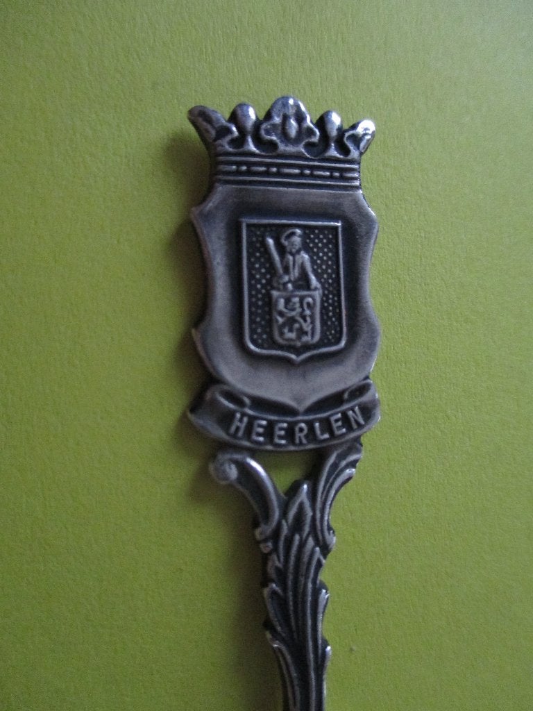 Lepeltje gemeentewapen Heerlen, Verzenden, Zo goed als nieuw