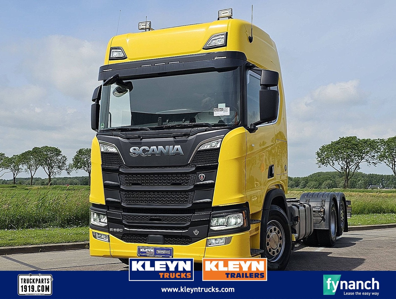 SCANIA R580 6x2*4 wb4750 pto v8, Auto's, Automaat, Euro 6, Scania, Stoelverwarming